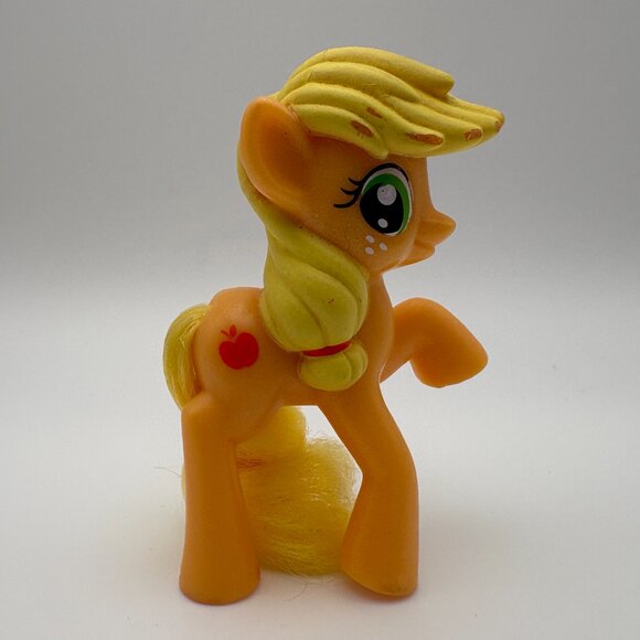 My Little Pony (MLP) Apple Jack 2011 McDonalds Brushable Tail (SKU: 351TO) - Picture 1 of 9